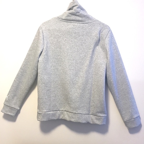 PUMA Women's Asymmetrical Cowl Neck sweater. - Picture 2 of 2